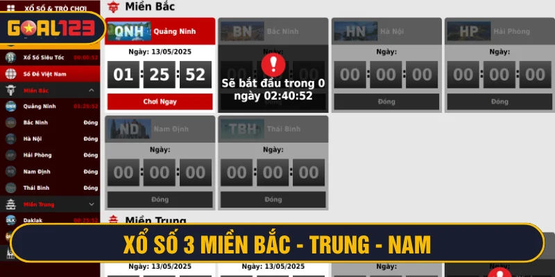 Xổ số 3 miền Bắc - Trung - Nam thu hút nhiều người chơi